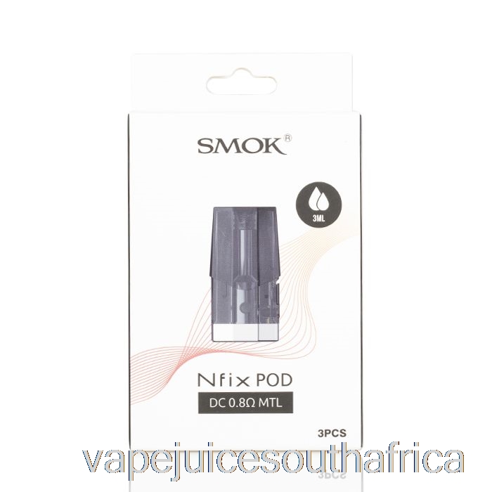 Vape Juice South Africa Smok Nfix Replacement Pods 0.8Ohm Mesh Pods